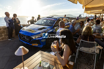 2024-05-30 - 30 LINDHOLM Emil, HÄMÄLÄINEN Reeta, Hyundai I2O Rally2, action during the Rally Italia Sardegna 2024, 6th round of the 2024 WRC World Rally Car Championship, from May 30 to June 2, 2024 at Alghero, Sardegna - AUTO - WRC - RALLY ITALIA SARDEGNA 2024 - RALLY - MOTORS