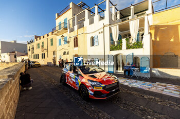 2024-05-30 - 80 SMART Max, FAIR Cameron, Fiesta Rally3, action during the Rally Italia Sardegna 2024, 6th round of the 2024 WRC World Rally Car Championship, from May 30 to June 2, 2024 at Alghero, Sardegna - AUTO - WRC - RALLY ITALIA SARDEGNA 2024 - RALLY - MOTORS