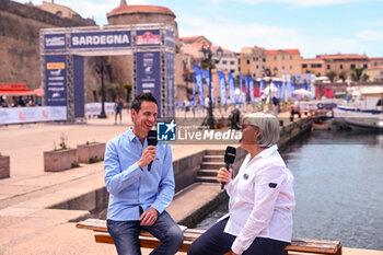 2024-05-30 - Julien ingrassia And Michele Mouton Fia Safety Delegate In Alghero During Fia World Rally Championship Wrc Rally Italia Sardegna 2024 30 May , Alghero Italy - FIA WORLD RALLY CHAMPIONSHIP WRC RALLY ITALIA SARDEGNA 2024  - RALLY - MOTORS