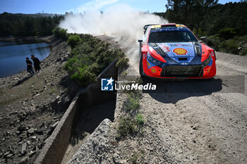 2024-06-01 - The Driver Dani Sordo And Co-Driver Carrera Candido Of The Team Hyundai Shell Mobis World Rally Team,Hyundaii20 N Rally1 Hybrid ,They Face The 2nd, Of The Race, During Fia World Rally Championship Wrc Rally Italia Sardegna 2024 01 June, Alghero Italy - FIA WORLD RALLY CHAMPIONSHIP WRC RALLY ITALIA SARDEGNA 2024  - RALLY - MOTORS