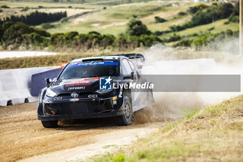 2024-05-31 - 33 EVANS Elfyn, MARTIN Scott, Toyota GR Yaris Rally1, action during the Rally Italia Sardegna 2024, 6th round of the 2024 WRC World Rally Car Championship, from May 30 to June 2, 2024 at Alghero, Sardegna - AUTO - WRC - RALLY ITALIA SARDEGNA 2024 - RALLY - MOTORS