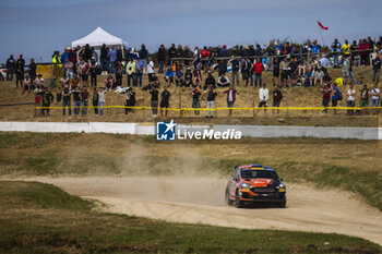 2024-05-31 - 71 GILL Taylor, BRKIC Daniel, Ford Fiesta Rally3, action during the Rally Italia Sardegna 2024, 6th round of the 2024 WRC World Rally Car Championship, from May 30 to June 2, 2024 at Alghero, Sardegna - AUTO - WRC - RALLY ITALIA SARDEGNA 2024 - RALLY - MOTORS