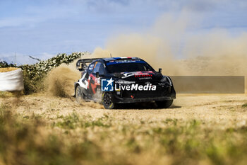 2024-05-31 - 17 OGIER Sebastien, LANDAIS Vincent, Toyota GR Yaris Rally1, action during the Rally Italia Sardegna 2024, 6th round of the 2024 WRC World Rally Car Championship, from May 30 to June 2, 2024 at Alghero, Sardegna - AUTO - WRC - RALLY ITALIA SARDEGNA 2024 - RALLY - MOTORS