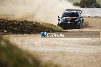 2024-05-31 - 18 KATSUTA Takamoto, JOHNSTON Aaron, Toyota GR Yaris Rally1, action during the Rally Italia Sardegna 2024, 6th round of the 2024 WRC World Rally Car Championship, from May 30 to June 2, 2024 at Alghero, Sardegna - AUTO - WRC - RALLY ITALIA SARDEGNA 2024 - RALLY - MOTORS