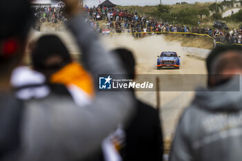 2024-05-31 - 41 SUNINEN Teemu, MARKKULA Mikko, Hyundai I2O Rally2, action during the Rally Italia Sardegna 2024, 6th round of the 2024 WRC World Rally Car Championship, from May 30 to June 2, 2024 at Alghero, Sardegna - AUTO - WRC - RALLY ITALIA SARDEGNA 2024 - RALLY - MOTORS