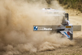 2024-05-31 - 13 MUNSTER Gregoire, LOUKA Louis, Ford Puma Rally1, action during the Rally Italia Sardegna 2024, 6th round of the 2024 WRC World Rally Car Championship, from May 30 to June 2, 2024 at Alghero, Sardegna - AUTO - WRC - RALLY ITALIA SARDEGNA 2024 - RALLY - MOTORS