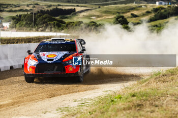 2024-05-31 - 08 TANAK Ott, JARVEOJA Martin, Hyundai I20 Rally1, action during the Rally Italia Sardegna 2024, 6th round of the 2024 WRC World Rally Car Championship, from May 30 to June 2, 2024 at Alghero, Sardegna - AUTO - WRC - RALLY ITALIA SARDEGNA 2024 - RALLY - MOTORS