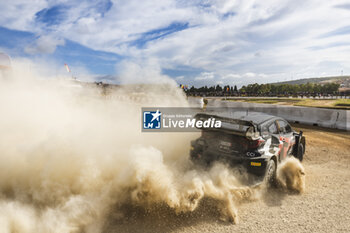 2024-05-31 - 17 OGIER Sebastien, LANDAIS Vincent, Toyota GR Yaris Rally1, action during the Rally Italia Sardegna 2024, 6th round of the 2024 WRC World Rally Car Championship, from May 30 to June 2, 2024 at Alghero, Sardegna - AUTO - WRC - RALLY ITALIA SARDEGNA 2024 - RALLY - MOTORS