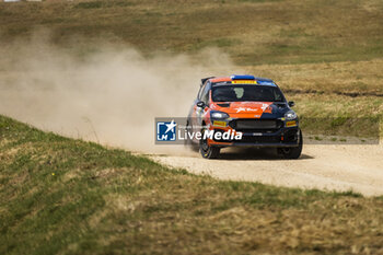 2024-05-31 - 71 GILL Taylor, BRKIC Daniel, Ford Fiesta Rally3, action during the Rally Italia Sardegna 2024, 6th round of the 2024 WRC World Rally Car Championship, from May 30 to June 2, 2024 at Alghero, Sardegna - AUTO - WRC - RALLY ITALIA SARDEGNA 2024 - RALLY - MOTORS