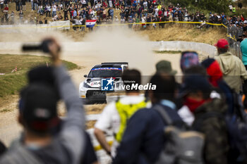 2024-05-31 - 56 RAOUX Jean-Michel, GALMICHE Isabelle, TOYOTA GR Yaris RC2 Rally2, action during the Rally Italia Sardegna 2024, 6th round of the 2024 WRC World Rally Car Championship, from May 30 to June 2, 2024 at Alghero, Sardegna - AUTO - WRC - RALLY ITALIA SARDEGNA 2024 - RALLY - MOTORS