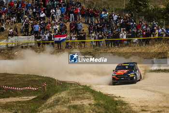 2024-05-31 - 71 GILL Taylor, BRKIC Daniel, Ford Fiesta Rally3, action during the Rally Italia Sardegna 2024, 6th round of the 2024 WRC World Rally Car Championship, from May 30 to June 2, 2024 at Alghero, Sardegna - AUTO - WRC - RALLY ITALIA SARDEGNA 2024 - RALLY - MOTORS