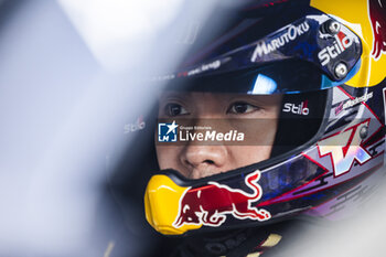 2024-05-31 - KATSUTA Takamoto, Toyota GR Yaris Rally1, portrait during the Rally Italia Sardegna 2024, 6th round of the 2024 WRC World Rally Car Championship, from May 30 to June 2, 2024 at Alghero, Sardegna - AUTO - WRC - RALLY ITALIA SARDEGNA 2024 - RALLY - MOTORS