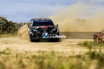 2024-05-31 - 17 OGIER Sebastien, LANDAIS Vincent, Toyota GR Yaris Rally1, action during the Rally Italia Sardegna 2024, 6th round of the 2024 WRC World Rally Car Championship, from May 30 to June 2, 2024 at Alghero, Sardegna - AUTO - WRC - RALLY ITALIA SARDEGNA 2024 - RALLY - MOTORS