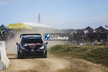 2024-05-31 - 18 KATSUTA Takamoto, JOHNSTON Aaron, Toyota GR Yaris Rally1, action during the Rally Italia Sardegna 2024, 6th round of the 2024 WRC World Rally Car Championship, from May 30 to June 2, 2024 at Alghero, Sardegna - AUTO - WRC - RALLY ITALIA SARDEGNA 2024 - RALLY - MOTORS