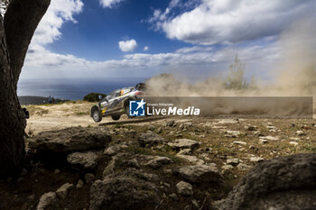 2024-05-31 - 39 CREIGHTON William, REGAN Liam, Ford Fiesta Mk II Rally2,action during the Rally Italia Sardegna 2024, 6th round of the 2024 WRC World Rally Car Championship, from May 30 to June 2, 2024 at Alghero, Sardegna - AUTO - WRC - RALLY ITALIA SARDEGNA 2024 - RALLY - MOTORS