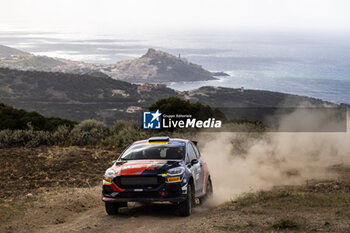 2024-05-31 - 71 GILL Taylor, BRKIC Daniel, Ford Fiesta Rally3, action during the Rally Italia Sardegna 2024, 6th round of the 2024 WRC World Rally Car Championship, from May 30 to June 2, 2024 at Alghero, Sardegna - AUTO - WRC - RALLY ITALIA SARDEGNA 2024 - RALLY - MOTORS