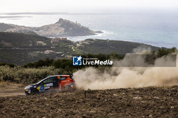 2024-05-31 - 80 SMART Max, FAIR Cameron, Fiesta Rally3, action during the Rally Italia Sardegna 2024, 6th round of the 2024 WRC World Rally Car Championship, from May 30 to June 2, 2024 at Alghero, Sardegna - AUTO - WRC - RALLY ITALIA SARDEGNA 2024 - RALLY - MOTORS