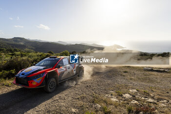 2024-05-31 - 06 SORDO Dani, CARRERA Cándido, Hyundai I20 Rally1, action during the Rally Italia Sardegna 2024, 6th round of the 2024 WRC World Rally Car Championship, from May 30 to June 2, 2024 at Alghero, Sardegna - AUTO - WRC - RALLY ITALIA SARDEGNA 2024 - RALLY - MOTORS