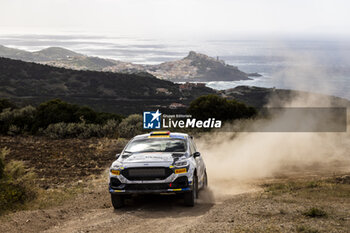 2024-05-31 - 72 MAIOR Norbert, MAIOR Francesca, Ford Fiesta Rally3, action during the Rally Italia Sardegna 2024, 6th round of the 2024 WRC World Rally Car Championship, from May 30 to June 2, 2024 at Alghero, Sardegna - AUTO - WRC - RALLY ITALIA SARDEGNA 2024 - RALLY - MOTORS