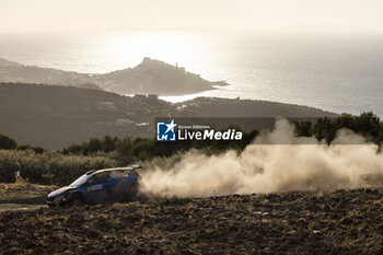 2024-05-31 - 26 JOONA Lauri, HUSSI Janni, Skoda Fabia RS Rally2, action during the Rally Italia Sardegna 2024, 6th round of the 2024 WRC World Rally Car Championship, from May 30 to June 2, 2024 at Alghero, Sardegna - AUTO - WRC - RALLY ITALIA SARDEGNA 2024 - RALLY - MOTORS