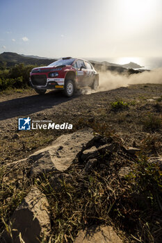 2024-05-31 - 20 ROSSEL Yohan, BOULLOUD Benjamin, Citroen C3 Rally2, action during the Rally Italia Sardegna 2024, 6th round of the 2024 WRC World Rally Car Championship, from May 30 to June 2, 2024 at Alghero, Sardegna - AUTO - WRC - RALLY ITALIA SARDEGNA 2024 - RALLY - MOTORS