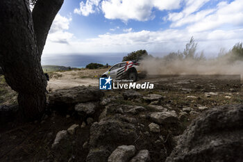 2024-05-31 - 56 RAOUX Jean-Michel, GALMICHE Isabelle, TOYOTA GR Yaris RC2 Rally2, action during the Rally Italia Sardegna 2024, 6th round of the 2024 WRC World Rally Car Championship, from May 30 to June 2, 2024 at Alghero, Sardegna - AUTO - WRC - RALLY ITALIA SARDEGNA 2024 - RALLY - MOTORS