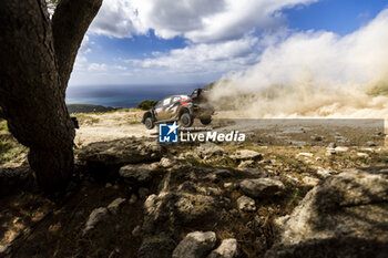 2024-05-31 - 17 OGIER Sebastien, LANDAIS Vincent, Toyota GR Yaris Rally1, action during the Rally Italia Sardegna 2024, 6th round of the 2024 WRC World Rally Car Championship, from May 30 to June 2, 2024 at Alghero, Sardegna - AUTO - WRC - RALLY ITALIA SARDEGNA 2024 - RALLY - MOTORS