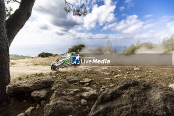 2024-05-31 - 65 CHATILLON Matteo, CORNUAU Maxence, Renault Clio Rally3, action during the Rally Italia Sardegna 2024, 6th round of the 2024 WRC World Rally Car Championship, from May 30 to June 2, 2024 at Alghero, Sardegna - AUTO - WRC - RALLY ITALIA SARDEGNA 2024 - RALLY - MOTORS