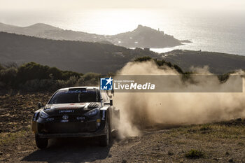 2024-05-31 - 17 OGIER Sebastien, LANDAIS Vincent, Toyota GR Yaris Rally1, action during the Rally Italia Sardegna 2024, 6th round of the 2024 WRC World Rally Car Championship, from May 30 to June 2, 2024 at Alghero, Sardegna - AUTO - WRC - RALLY ITALIA SARDEGNA 2024 - RALLY - MOTORS