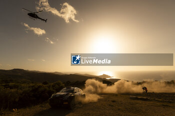 2024-05-31 - 25 PAJARI Sami, MALKONEN Enni, Toyota Yaris Rally2, action during the Rally Italia Sardegna 2024, 6th round of the 2024 WRC World Rally Car Championship, from May 30 to June 2, 2024 at Alghero, Sardegna - AUTO - WRC - RALLY ITALIA SARDEGNA 2024 - RALLY - MOTORS