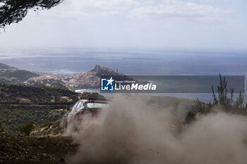 2024-05-31 - 23 CIAMIN Nicolas, ROCHE Yannick, Hyundai I2O Rally2, action during the Rally Italia Sardegna 2024, 6th round of the 2024 WRC World Rally Car Championship, from May 30 to June 2, 2024 at Alghero, Sardegna - AUTO - WRC - RALLY ITALIA SARDEGNA 2024 - RALLY - MOTORS