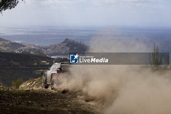 2024-05-31 - 31 SOLANS Jan, SANJUAN Rodrigo, Toyota Yaris Rally2, action during the Rally Italia Sardegna 2024, 6th round of the 2024 WRC World Rally Car Championship, from May 30 to June 2, 2024 at Alghero, Sardegna - AUTO - WRC - RALLY ITALIA SARDEGNA 2024 - RALLY - MOTORS