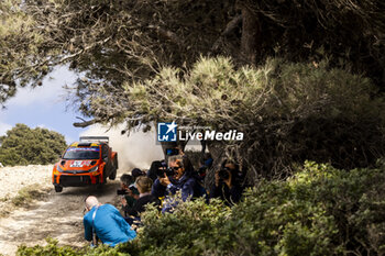 2024-05-31 - 27 LINNAMÄE Georg, MORGAN James, Toyota Yaris Rally2, action during the Rally Italia Sardegna 2024, 6th round of the 2024 WRC World Rally Car Championship, from May 30 to June 2, 2024 at Alghero, Sardegna - AUTO - WRC - RALLY ITALIA SARDEGNA 2024 - RALLY - MOTORS