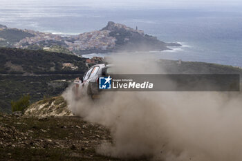 2024-05-31 - 20 ROSSEL Yohan, BOULLOUD Benjamin, Citroen C3 Rally2, action during the Rally Italia Sardegna 2024, 6th round of the 2024 WRC World Rally Car Championship, from May 30 to June 2, 2024 at Alghero, Sardegna - AUTO - WRC - RALLY ITALIA SARDEGNA 2024 - RALLY - MOTORS