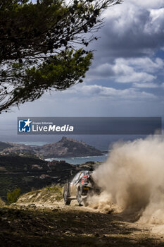 2024-05-31 - 17 OGIER Sebastien, LANDAIS Vincent, Toyota GR Yaris Rally1, action during the Rally Italia Sardegna 2024, 6th round of the 2024 WRC World Rally Car Championship, from May 30 to June 2, 2024 at Alghero, Sardegna - AUTO - WRC - RALLY ITALIA SARDEGNA 2024 - RALLY - MOTORS