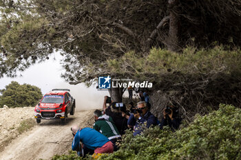 2024-05-31 - 22 GRYAZIN Nikolay, ALEKSANDROV Konstantin, Citroen C3 Rally2, action during the Rally Italia Sardegna 2024, 6th round of the 2024 WRC World Rally Car Championship, from May 30 to June 2, 2024 at Alghero, Sardegna - AUTO - WRC - RALLY ITALIA SARDEGNA 2024 - RALLY - MOTORS