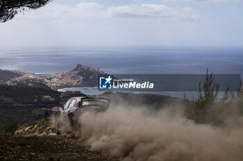 2024-05-31 - 22 GRYAZIN Nikolay, ALEKSANDROV Konstantin, Citroen C3 Rally2, action during the Rally Italia Sardegna 2024, 6th round of the 2024 WRC World Rally Car Championship, from May 30 to June 2, 2024 at Alghero, Sardegna - AUTO - WRC - RALLY ITALIA SARDEGNA 2024 - RALLY - MOTORS