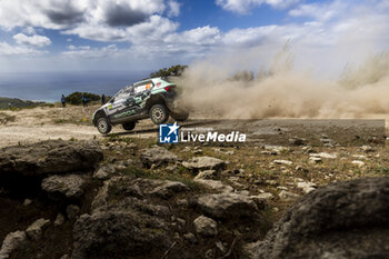 2024-05-31 - 40 LOUBET Pierre-Louis, PASCAUD Loris, Skoda Fabia RS Rally2, action during the Rally Italia Sardegna 2024, 6th round of the 2024 WRC World Rally Car Championship, from May 30 to June 2, 2024 at Alghero, Sardegna - AUTO - WRC - RALLY ITALIA SARDEGNA 2024 - RALLY - MOTORS