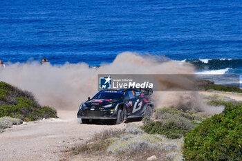 2024-06-02 - The Driver Takamoto Katsuta And Co-DriverAaron Johnston Of Team Toyota Gazoo Racing Wrt, Toyota Gr Yaris Rally1 Hybrid,They Face The 3rd Day Of The Race,During Fia World Rally Championship Wrc Rally Italia Sardegna 2024 02 June, Alghero Italy - FIA WORLD RALLY CHAMPIONSHIP WRC RALLY ITALIA SARDEGNA 2024  - RALLY - MOTORS