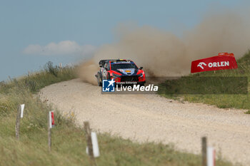 2024-06-28 - The Driver Thierry Neuville And Co-Driver Martijn Wydaeghe Of The Team Hyundai Shell Mobis World Rally Team,Hyundai I20 N Rally1 Hybrid,They Face The 2nd, Of The Race,During Fia World Rally Championship Wrc Orlen 80Th Rally Poland 2024 ,28 June,Mikolajki Poland - FIA WORLD RALLY CHAMPIONSHIP WRC ORLEN 80TH RALLY POLAND 2024 - RALLY - MOTORS