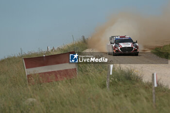 2024-06-28 - Drive Mārtiņs Sesks And Co-Driver Renārs Francis Of The Team M-Sport Ford World Rally Team Ford Puma Rally1 Hybrid,They Face The 2nd, Of The Race,During Fia World Rally Championship Wrc Orlen 80Th Rally Poland 2024 ,28 June,Mikolajki Poland - FIA WORLD RALLY CHAMPIONSHIP WRC ORLEN 80TH RALLY POLAND 2024 - RALLY - MOTORS