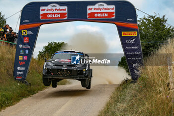 2024-06-29 - The Driver Takamoto Katsuta And Co-DriverAaron Johnston Of Team Toyota Gazoo Racing Wrt, Toyota Gr Yaris Rally1 Hybrid,They Face The 3rd , Of The Race, During Fia World Rally Championship Wrc Orlen 80Th Rally Poland 2024 ,29 June,Mikolajki Poland - FIA WORLD RALLY CHAMPIONSHIP WRC ORLEN 80TH RALLY POLAND 2024 - RALLY - MOTORS