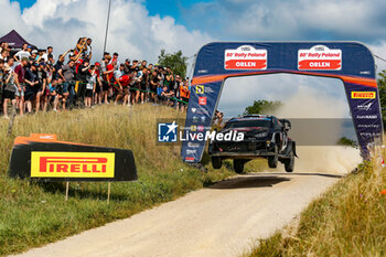 2024-06-29 - Drive Kalle Rovanpera And Co-Driver Jonne Halttunen Of The Team Toyota Gazoo Racing Wrt Are Driving The Toyota Gr Yaris Rally1 Hybrid ,They Face The 3rd , Of The Race, During Fia World Rally Championship Wrc Orlen 80Th Rally Poland 2024 ,29 June,Mikolajki Poland - FIA WORLD RALLY CHAMPIONSHIP WRC ORLEN 80TH RALLY POLAND 2024 - RALLY - MOTORS