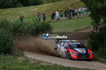 2024-06-29 - The Driver Thierry Neuville And Co-Driver Martijn Wydaeghe Of The Team Hyundai Shell Mobis World Rally Team,Hyundai I20 N Rally1 Hybrid,They Face The 3rd , Of The Race, During Fia World Rally Championship Wrc Orlen 80Th Rally Poland 2024 ,29 June,Mikolajki Poland - FIA WORLD RALLY CHAMPIONSHIP WRC ORLEN 80TH RALLY POLAND 2024 - RALLY - MOTORS