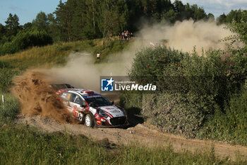 2024-06-29 - Drive Mārtiņs Sesks And Co-Driver Renārs Francis Of The Team M-Sport Ford World Rally Team Ford Puma Rally1 Hybrid,They Face The 3rd , Of The Race, During Fia World Rally Championship Wrc Orlen 80Th Rally Poland 2024 ,29 June,Mikolajki Poland - FIA WORLD RALLY CHAMPIONSHIP WRC ORLEN 80TH RALLY POLAND 2024 - RALLY - MOTORS