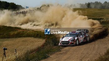 2024-06-30 - Drive Mārtiņs Sesks And Co-Driver Renārs Francis Of The Team M-Sport Ford World Rally Team Ford Puma Rally1 Hybrid,They Face The 4th Of The Race, During Fia World Rally Championship Wrc Orlen 80Th Rally Poland 2024 ,30 June,Mikolajki Poland -  FIA WORLD RALLY CHAMPIONSHIP WRC ORLEN 80TH RALLY POLAND 2024 - RALLY - MOTORS