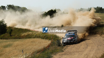 2024-06-30 - Drive Kalle Rovanpera And Co-Driver Jonne Halttunen Of The Team Toyota Gazoo Racing Wrt Are Driving The Toyota Gr Yaris Rally1 Hybrid ,They Face The 4th Of The Race, During Fia World Rally Championship Wrc Orlen 80Th Rally Poland 2024 ,30 June,Mikolajki Poland -  FIA WORLD RALLY CHAMPIONSHIP WRC ORLEN 80TH RALLY POLAND 2024 - RALLY - MOTORS