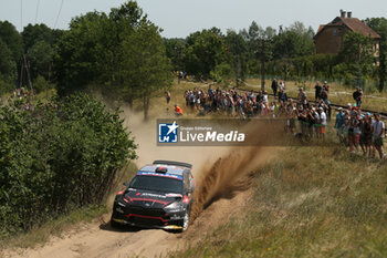 2024-06-30 - Drive Robert Virves And Co-Drive Aleks Lesk, Car Skoda Fabia Rs Rally2,They Face The 4th Of The Race, During Fia World Rally Championship Wrc Orlen 80Th Rally Poland 2024 ,30 June,Mikolajki Poland -  FIA WORLD RALLY CHAMPIONSHIP WRC ORLEN 80TH RALLY POLAND 2024 - RALLY - MOTORS