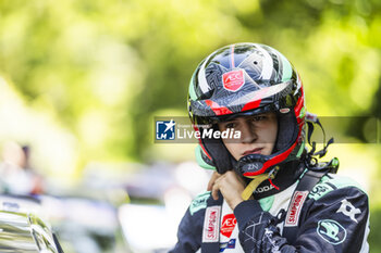 2024-06-27 - LOUBET Pierre-Louis, Skoda Fabia RS Rally2, portrait during the Rally Poland 2024, 7th round of the 2024 WRC World Rally Car Championship, from June 27 to 30, 2024 at Mikolajki, Poland - AUTO - WRC - RALLY POLAND 2024 - RALLY - MOTORS