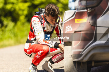 2024-06-27 - SESKS Mārtiņš, Ford Puma Rally1, portrait during the Rally Poland 2024, 7th round of the 2024 WRC World Rally Car Championship, from June 27 to 30, 2024 at Mikolajki, Poland - AUTO - WRC - RALLY POLAND 2024 - RALLY - MOTORS